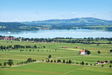 Obraz premium Landscape of Bavaria, Germany