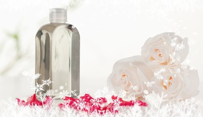 Composite image of frost