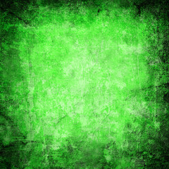 green background