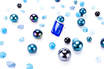 Blauer Ring