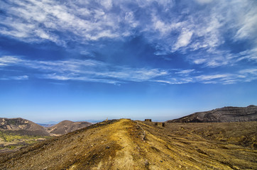 Mount Aso is the largest active volcano in Japan, and is among t