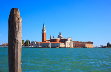 The church of St. George,  Venice