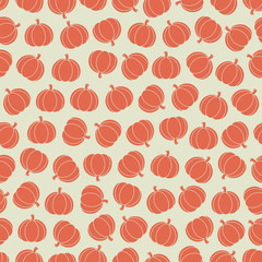Pumpkins seamless.