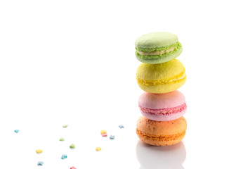Colorful macaroons