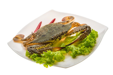 Raw crab