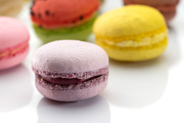 Colorful macaroons
