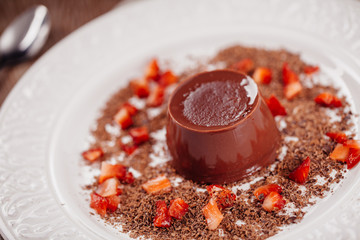 Chocolate pudding