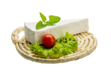 Brie cheese with thyme