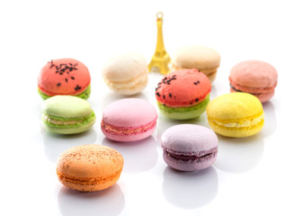 Colorful macaroons