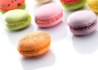 Colorful macaroons