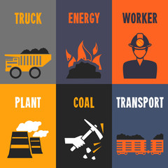 Coal industry mini posters