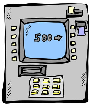 doodle cash machine