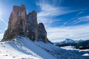 Drei Zinnen von Nordosten