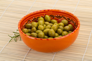Green olives
