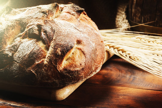 Fresh traditional bread