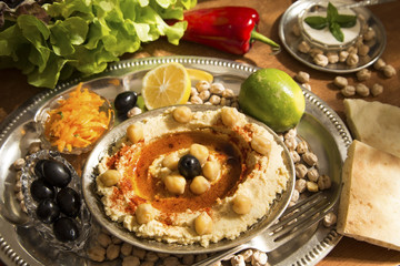 Hummus snack