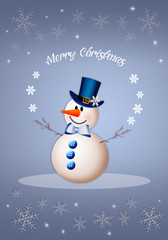 Snowman for Merry Christmas