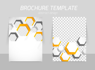 Flyer back and front template design