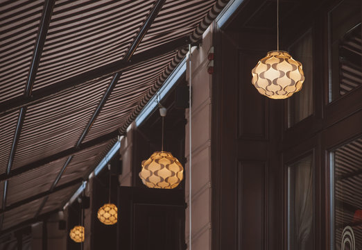 idea concept with light bulbs on a underview background