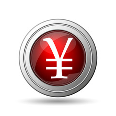 Obraz premium Yen icon