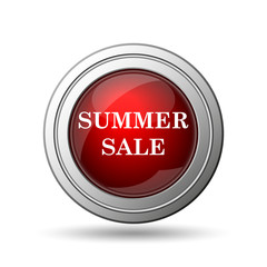 Summer sale icon