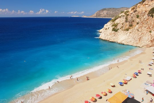 View Of The Kaputas Beach, Turkey