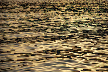 Surface from the sea in sunset 4