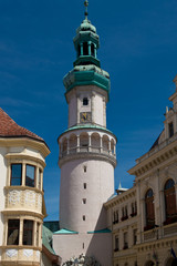 Fototapeta na wymiar Firewatch tower in Sopron