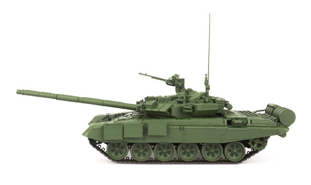T-90 Main Battle Tank. Model.
