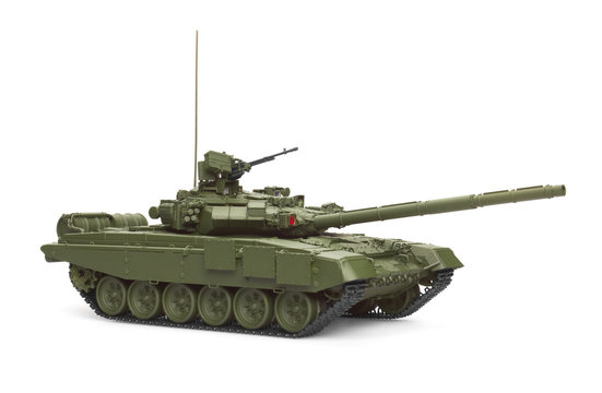 T-90 Main Battle Tank. Model.