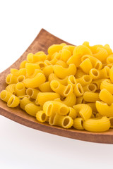 Pasta isolated on white background