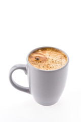 Coffee cup isolated on white background