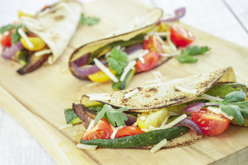 Roasted Vegetable Tacos
