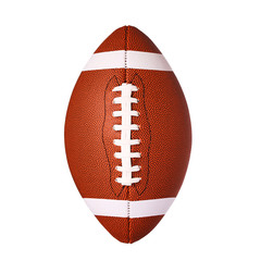 American Football Ball isolated on white - 70645365
