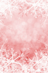 winter christmas background with snowflake.