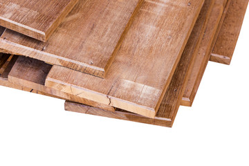 Set of wood timber for home construction