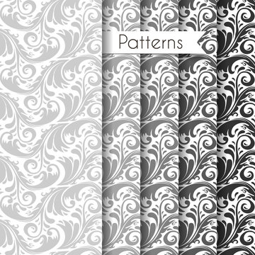 Seamless patterns set