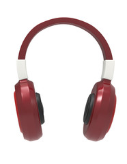headphones isolate on white background with clipping path