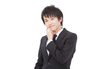 考えるビジネスマン