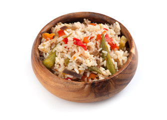 rice with vegetables
