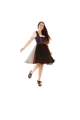 Frau in Tracht