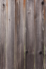 aged wooden fence