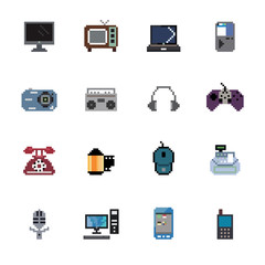 Digital Products Pixel Icons