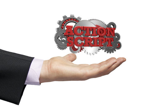 action script businessman