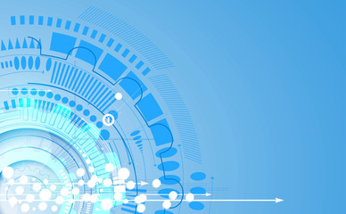 abstract technology background Business & development