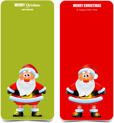 Merry X-mas and Happy New Year labels