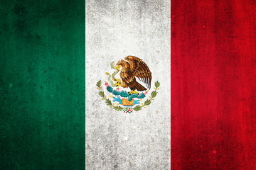 National flag of Mexico. Grungy effect. - 70658515