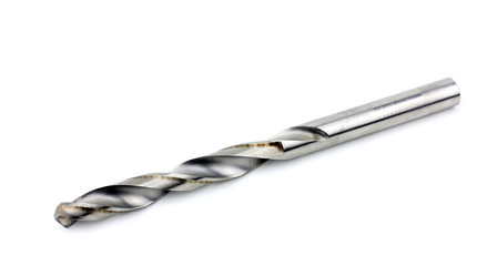 Drill bit isolated on white background