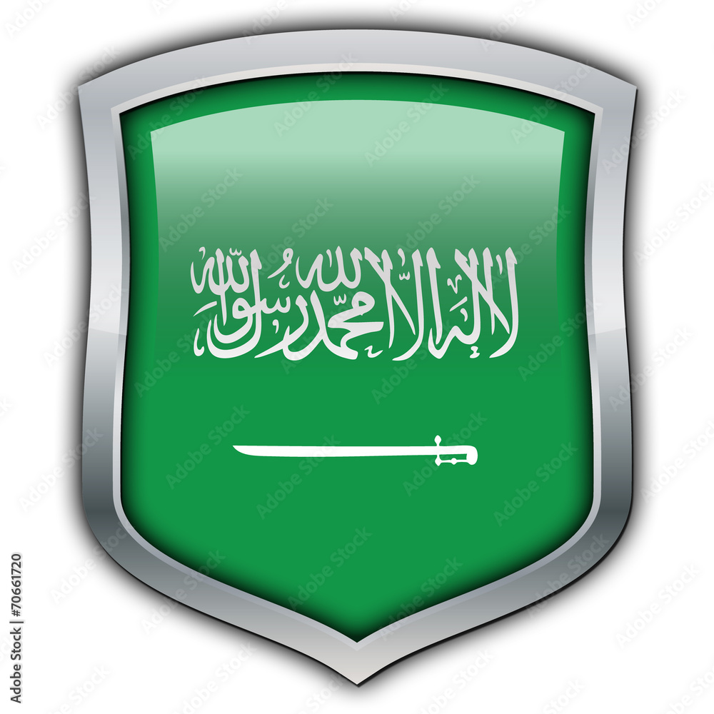 Wall mural Saudi Arabia shield