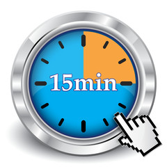15 MINUTES ICON